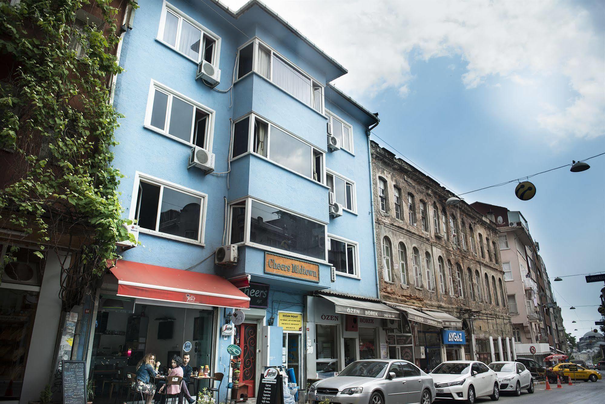 Cheers Midtown Hostel Istanbul Exterior foto
